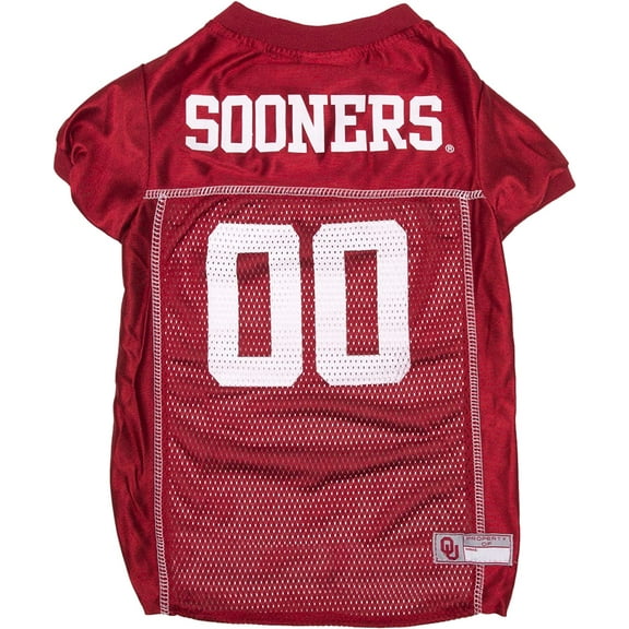 Oklahoma Sooners Mesh Dog Football Jersey