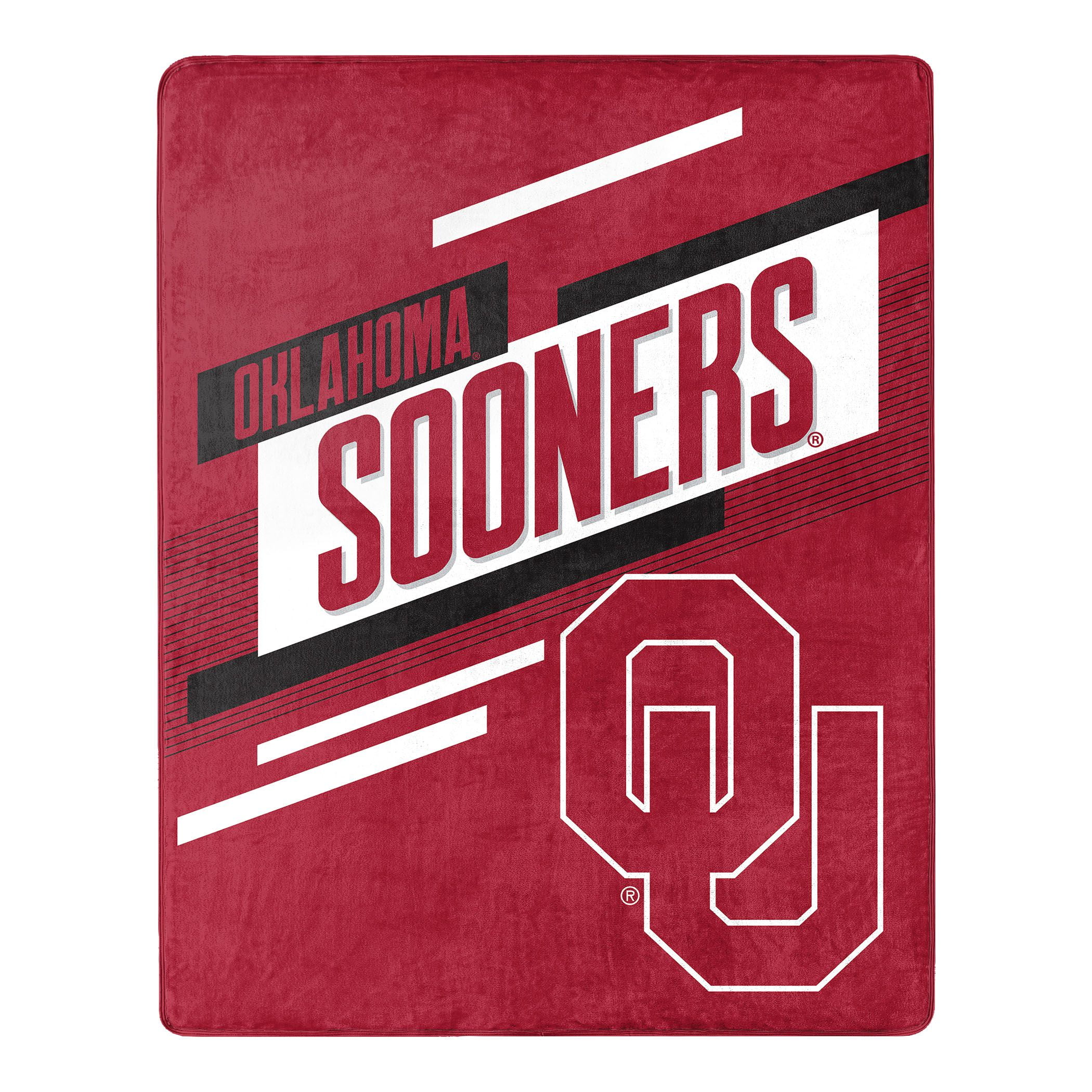 Oklahoma Sooners NCAA "Movement" Silk Touch Throw Blanket, 55" x 70"