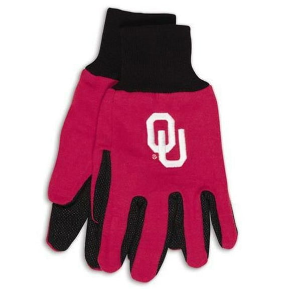 Oklahoma Sooners Two Tone Gloves - Adult