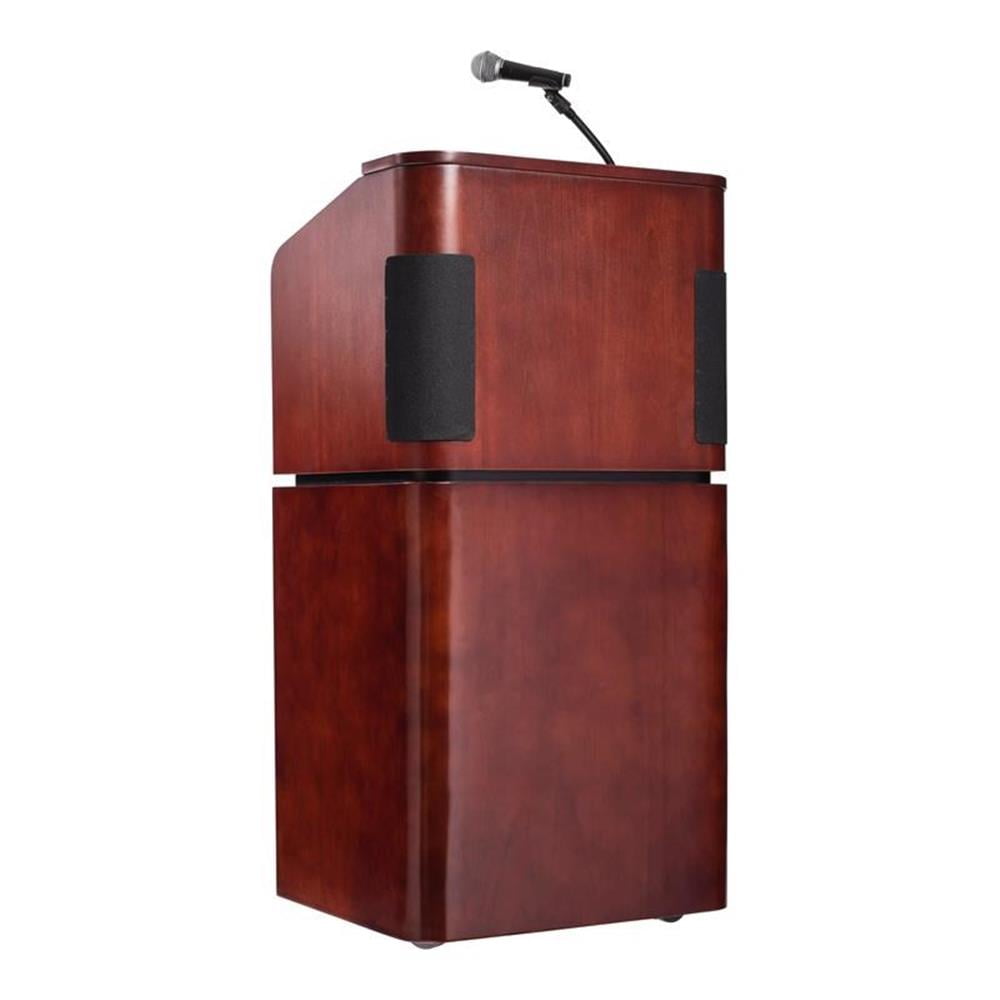 Oklahoma Sound Veneer Series Tabletop and Base Combo Sound Lectern in ...