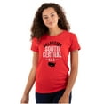 thumbnail image 1 of Oklahoma South Central USA Funny Womens Slim Fit Graphic Tee Brisco Brands L, 1 of 3