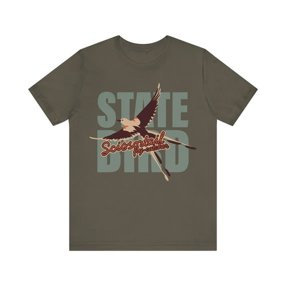 Oklahoma State Bird - Scissortail Fly-catcher Shirt