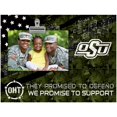 thumbnail image 1 of Oklahoma State Cowboys 10'' x 10'' Operation Hat Trick Clip Frame, 1 of 2