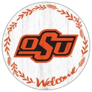 Oklahoma State Cowboys 12 Welcome Circle Sign