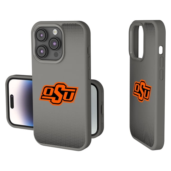 Oklahoma State Cowboys Linen Logo iPhone Soft Touch Case