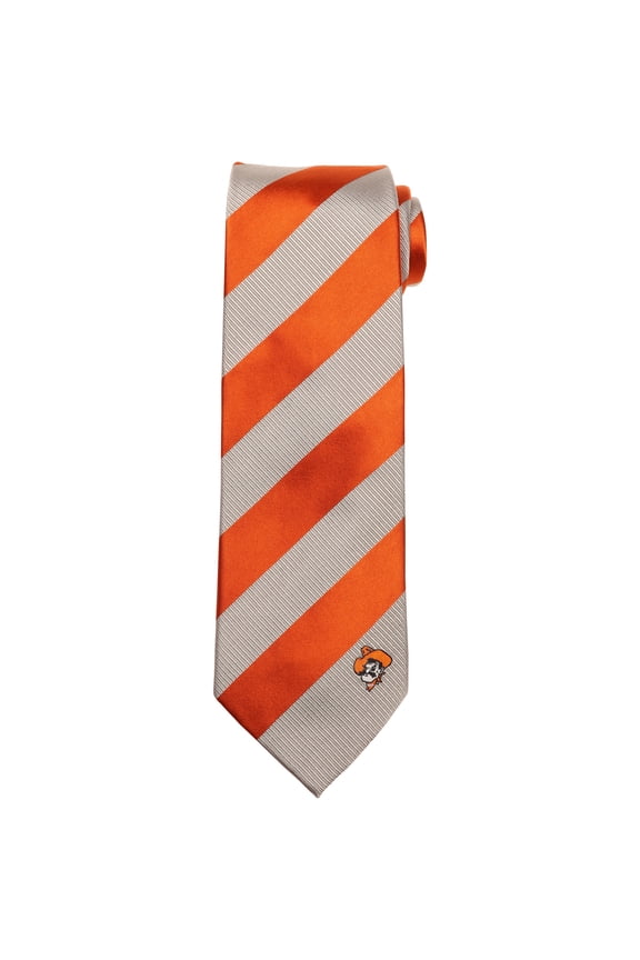 Oklahoma State Cowboys Regiment Woven Silk Tie