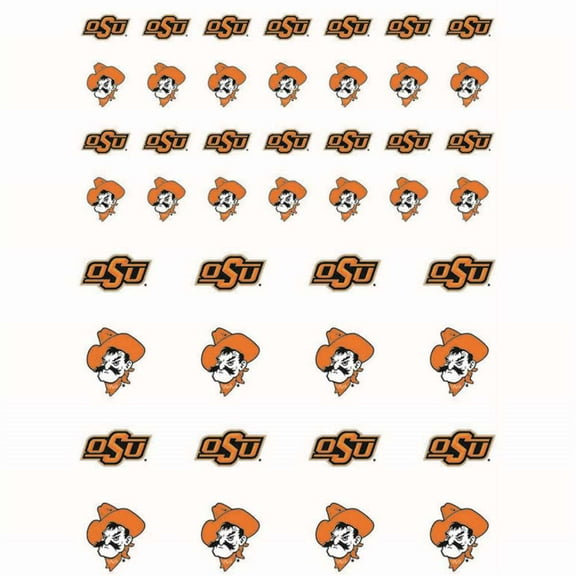 Oklahoma State Cowboys Small Sticker Sheet - 2 Sheets