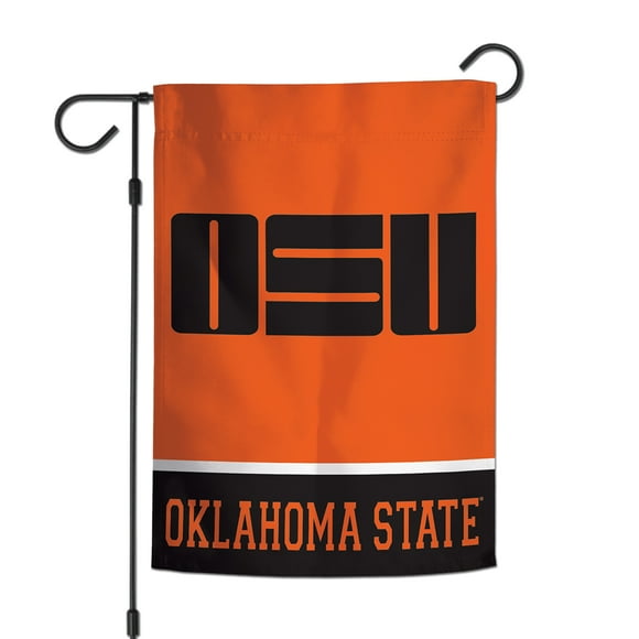 WinCraft Oklahoma State Cowboys 12'' x 18'' Double-Sided College Vault Garden Flag