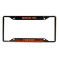 thumbnail image 1 of Oklahoma-St-OSU-Cowboy's Chrome EZ View License Plate Frame, 1 of 3