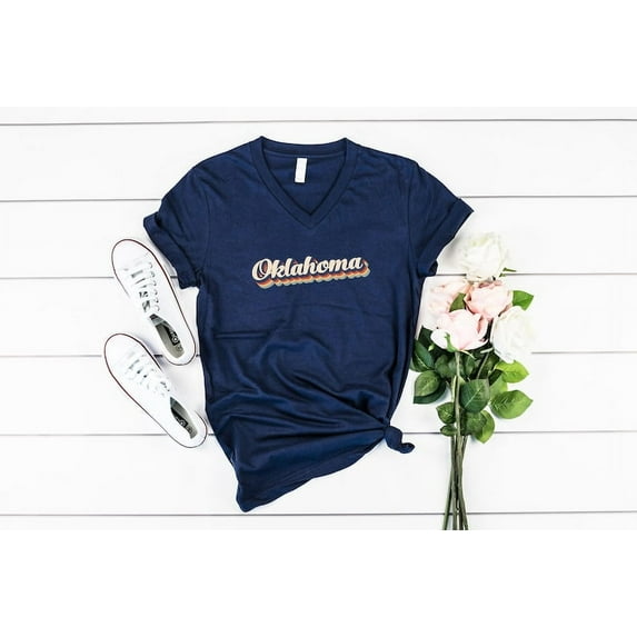 Oklahoma State T-Shirt, Retro Oklahoma Lover Shirt, Vintage Souvenir Tee, Gift for Oklahoma Fans