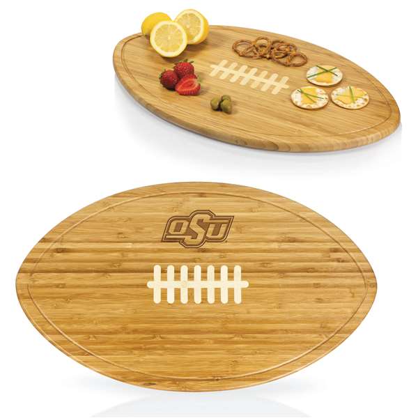 Oklahoma State Team Sports Cowboys XL Football Serving Board - image 1 of 2