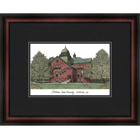 Oklahoma State University Academic Framed Lithograph