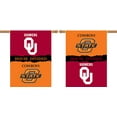 thumbnail image 1 of Oklahoma State University House Divided Rivalry Flag, 1 of 7