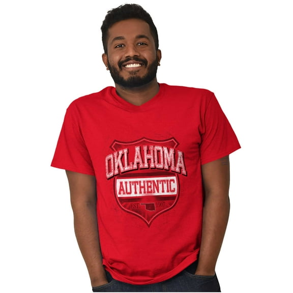 Oklahoma Student Pride Gameday Cool Men's Graphic T Shirt Tees Brisco Brands S