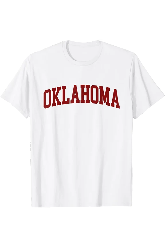 Oklahoma - Throwback Design - Classic T-Shirt, Unisex T-Shirt