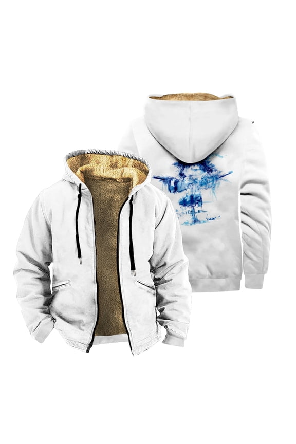 Oklou Zipper Hoodies Jacket Women Men Long Sleeve Streetwear Coat