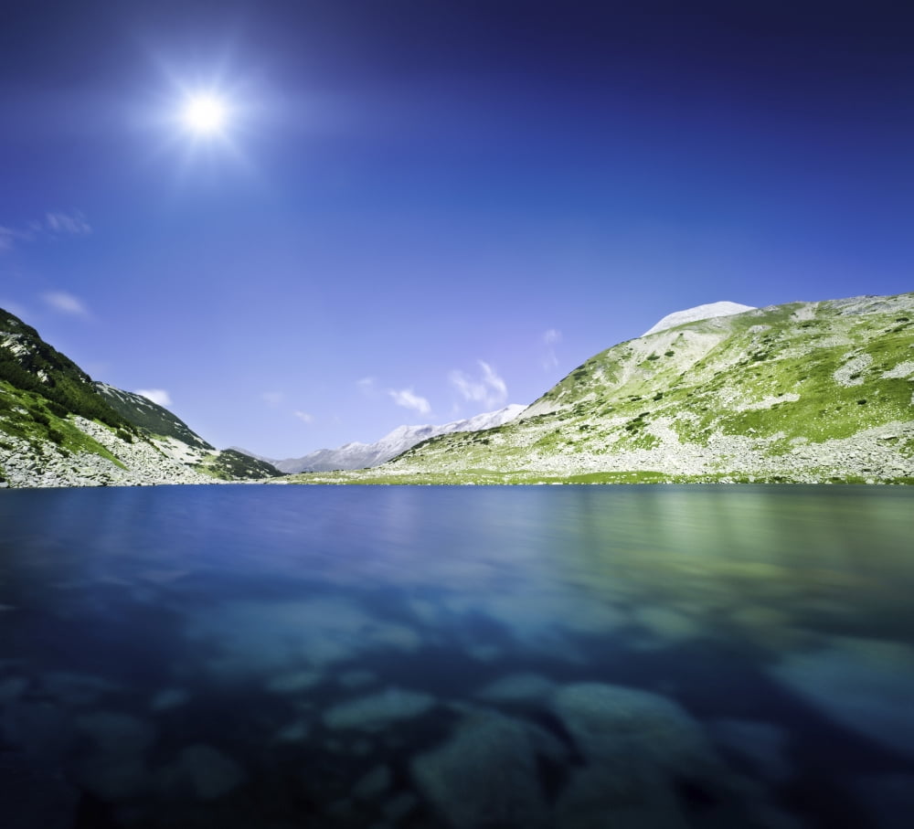 Okoto Lake in the Pirin Mountains Pirin National Park Bulgaria Canvas Art - Evgeny KuklevStocktrek Images (30 x 27)
