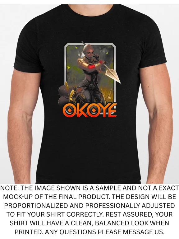 Okoye 1 Graphic T Shirt Men Or Women New