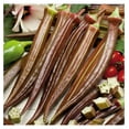 Okra Seeds Red Burgundy NonGMO Seeds for Planting, 1 Pound Low