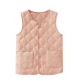 thumbnail image 1 of Oksale Button Down Quilted Vest for Women Plus Size Sleeveless Jacket with Pockets Solid Color Vest Lightweight Comfortable Fall Waistcoat 2025 Gray XXXL, 1 of 4
