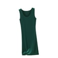 thumbnail image 1 of Oksale Modal Gowns for Women Sleepwear Soft Cozy Sleeveless Midi Nightgowns Lightweight Classic Solid Color Summer Pajama Dress Army Green L, 1 of 6