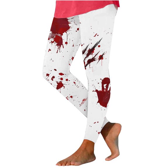 Oksale Plus Size Leggings for Women Cute Pumpkin Graphic Yoga Pants Halloween Leggings Tummy Control Slim Fit Yoga Leggings Soft Comfy Athletic Tights Multicolor S