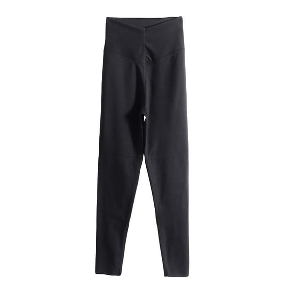 Oksale Plus Size Pajama Pants for Women Soft Comfort Warm Pajama Pants Stretch High Waist Leggings Solid Color Long Sleepwear 2025 Black XXXL