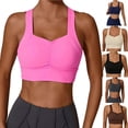 thumbnail image 1 of Oksale Strappy Sports Bras for Women Lightweight Cozy Y Back Yoga Bra Stretch Moisture Workout Racerback Sports Bra 2026 Gray S, 1 of 6