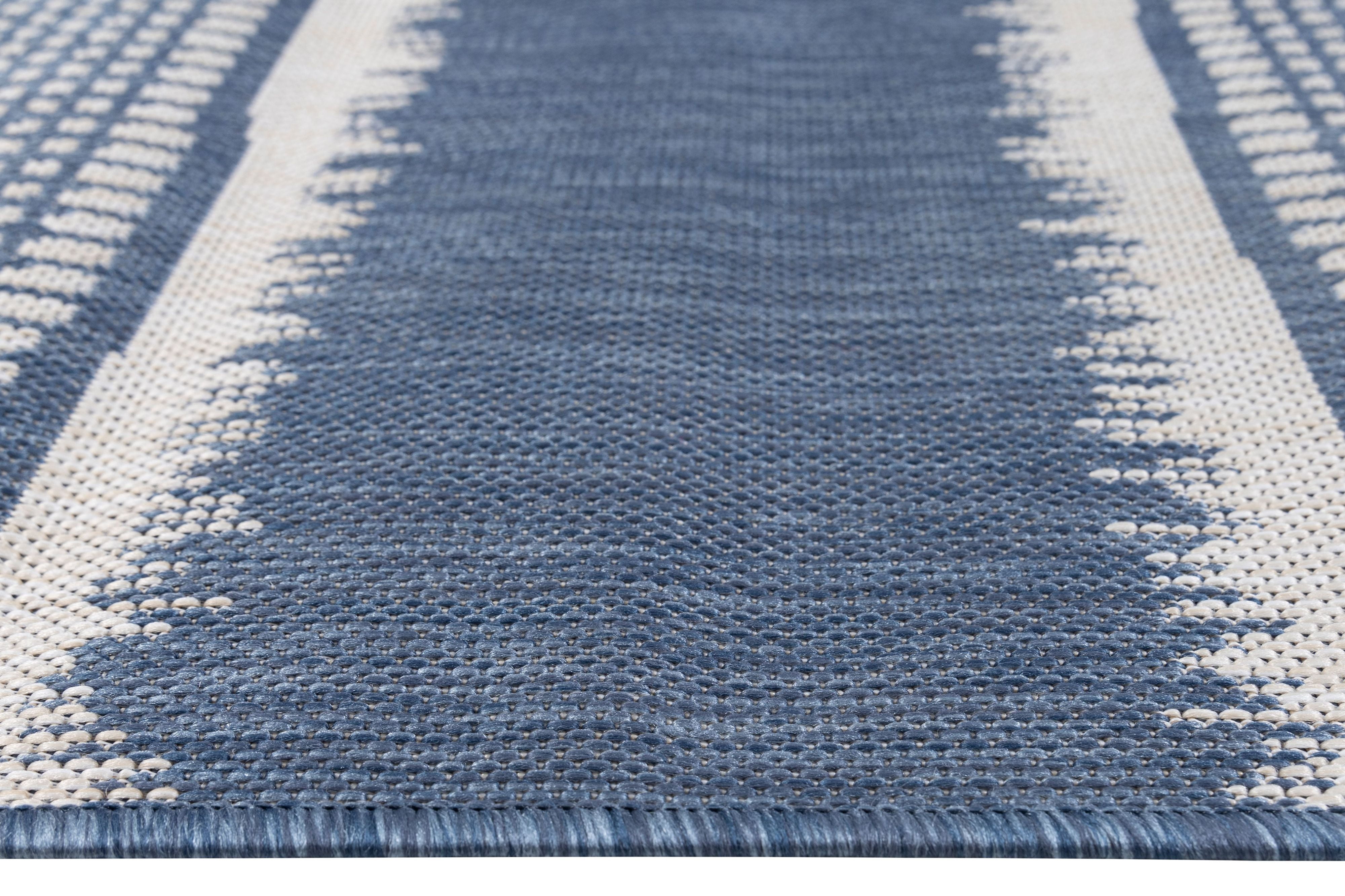 Oksana Quick Dry Indoor Outdoor Rug Easy to Clean for Patio and Deck, 3 ft 3 in x 5 ft
