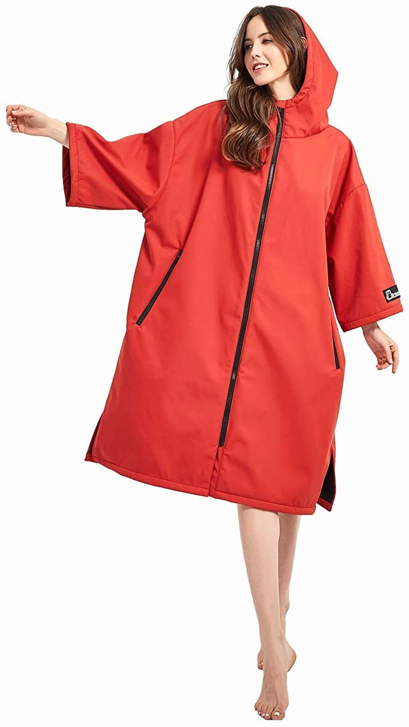 Poncho Robe Oksun Waterproof Changing Robe,Windproof Oversized Surf Poncho Hooded ...