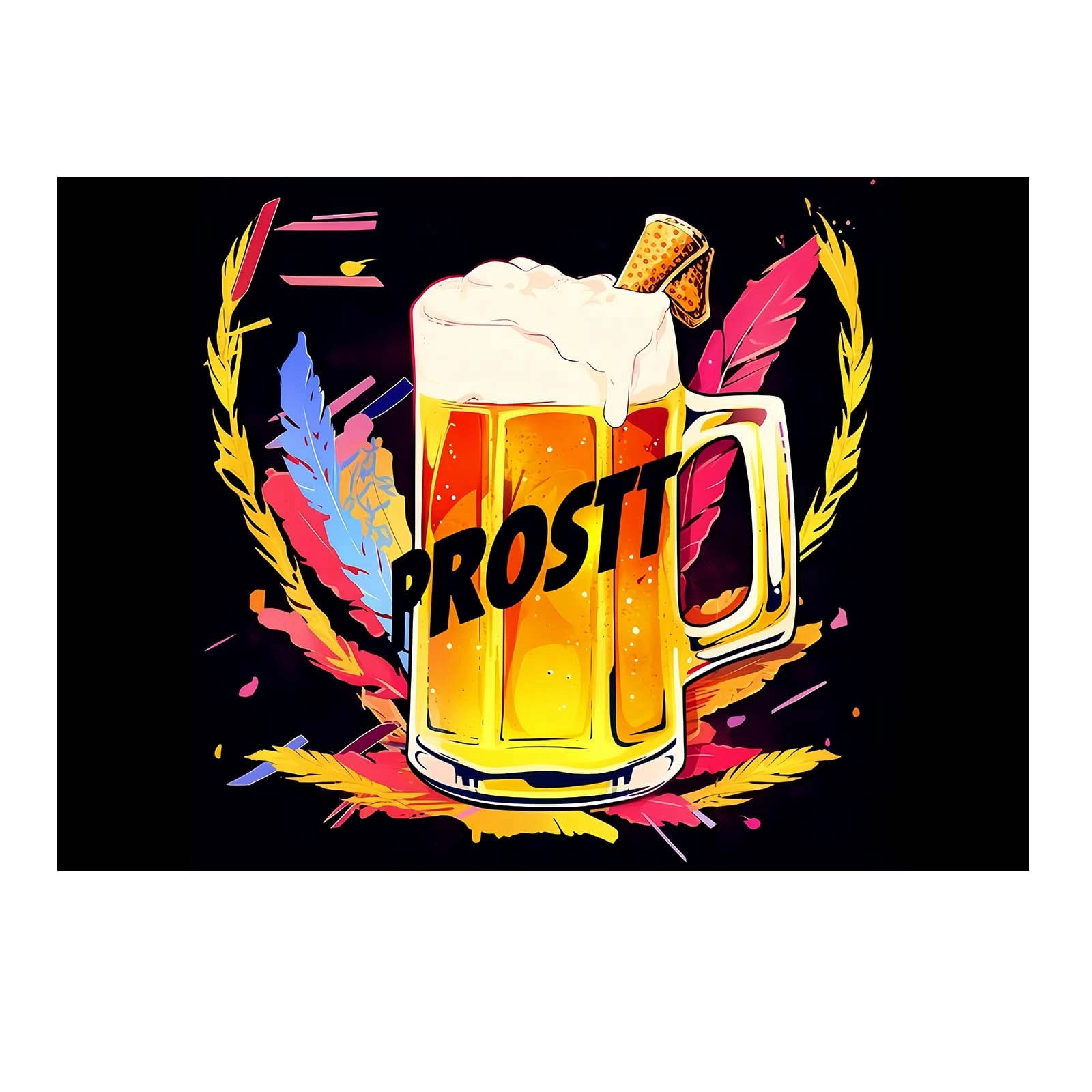 Oktoberfest 2025 New Year banner Blue and white Background banner, Cheers And Party Decorations