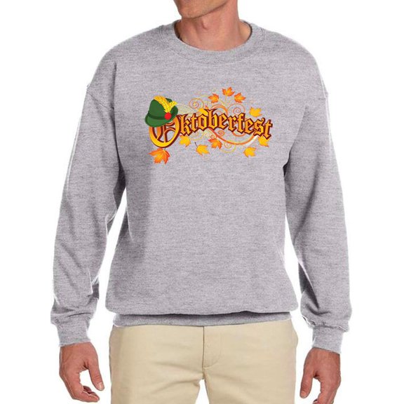 Oktoberfest Autumn Garland Sweatshirt Men -Image by Shutterstock, Male XX-Large