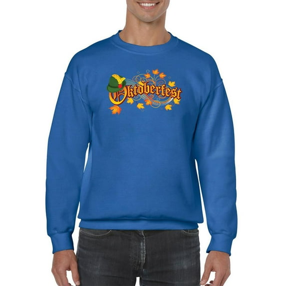 Oktoberfest Autumn Garland Sweatshirt Men -Image by Shutterstock, Male x-Large