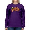 thumbnail image 1 of Oktoberfest Autumn Garland Sweatshirt Women -Image by Shutterstock, Female Small, 1 of 4