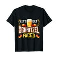 thumbnail image 1 of Oktoberfest Beer German Flag Funny Let's Get Schnitzel Faced T-Shirt, 1 of 5