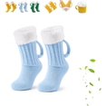 thumbnail image 1 of Oktoberfest Beer Mug Socks with Handles Men, Medieval Brewboot Mug Socks for Men & Women., 1 of 7