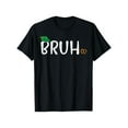 thumbnail image 1 of Oktoberfest Bruh Graphic Tee Top 100% Cotton Black S-5XL Bavarian Pretzel Beer Design Men Casual Party Festive Graphic, 1 of 5