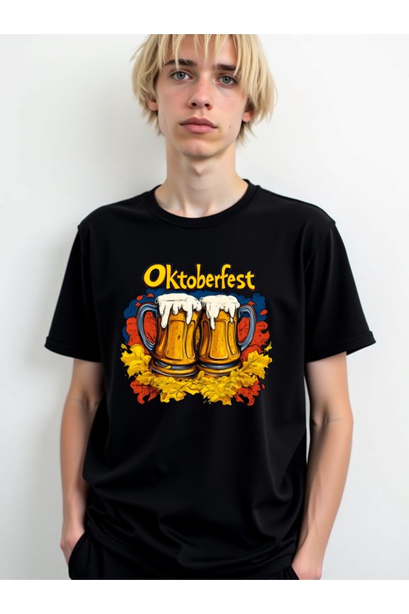 Oktoberfest Cheers T-Shirt for men comfort colors tshirt black funny graphic tees Perfect for exercise Funny Unisex Shirt Graphic tshirts