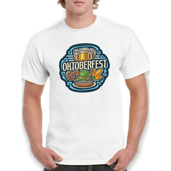 Oktoberfest Food And Drinks T-Shirt Men -Image by Shutterstock, Male Small