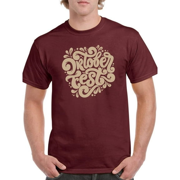 Oktoberfest Fun Lettering T-Shirt Men -Image by Shutterstock, Male x-Large