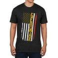 thumbnail image 1 of Oktoberfest German American Distressed Flag Mens Soft T Shirt Vintage Black SM, 1 of 2