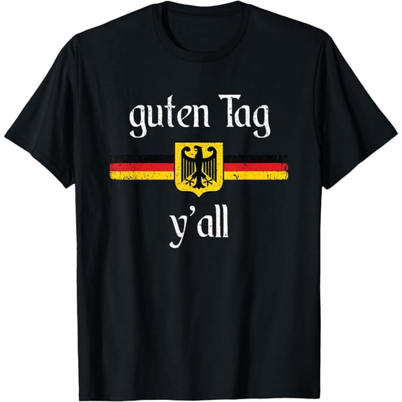 Oktoberfest German Flag Eagle Prost Guten Tag Y, Y'all T-Shirt mens t hirt men，black，women，misfits，journey ，boys