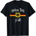 thumbnail image 1 of Oktoberfest German Flag Eagle Prost Guten Tag Y'all T-ShirtMen and women, White Black T-shirt, size: Extra large S-1595XL, 1 of 4