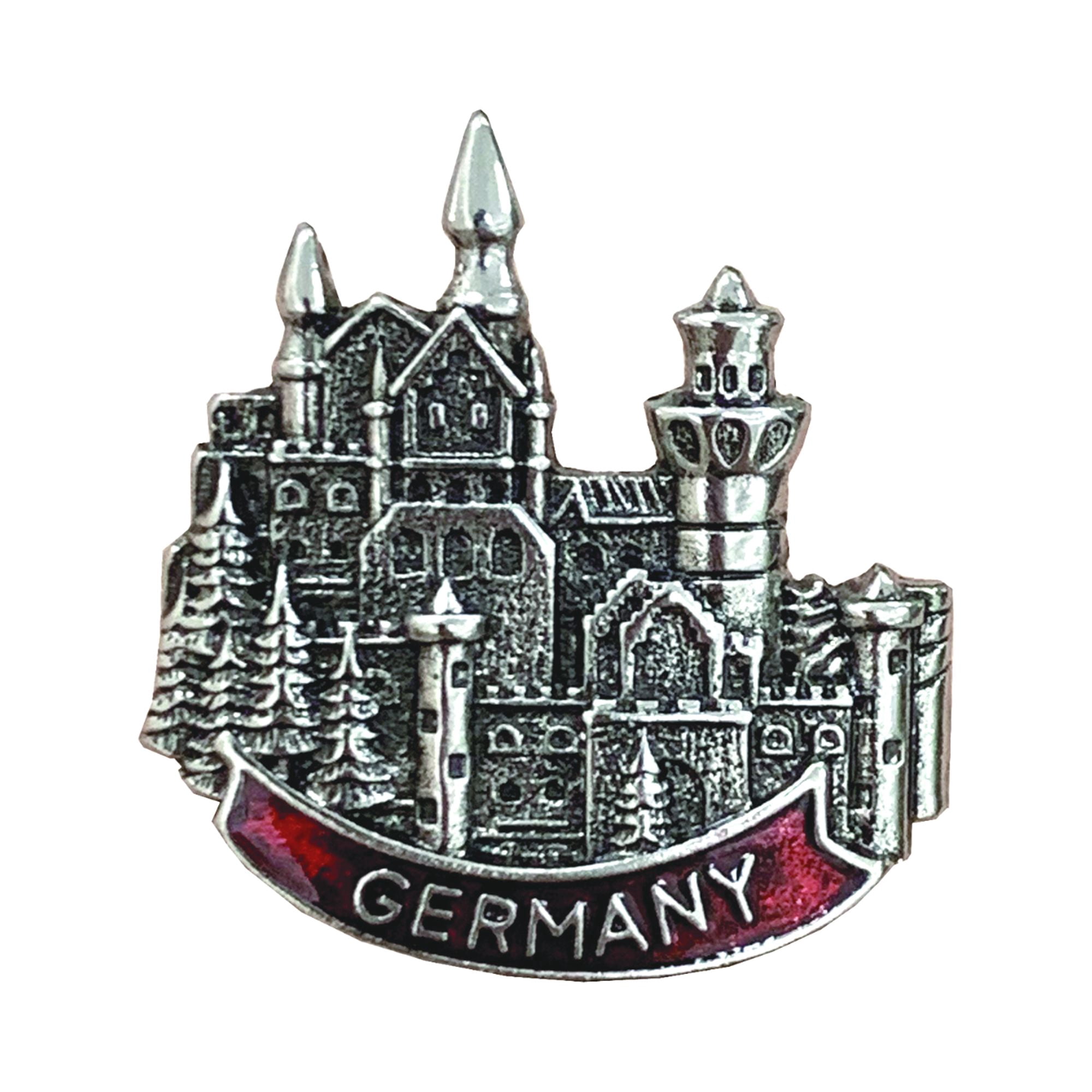 Oktoberfest Haus German-Themed Neuschwanstein Castle Hat Pin High ...