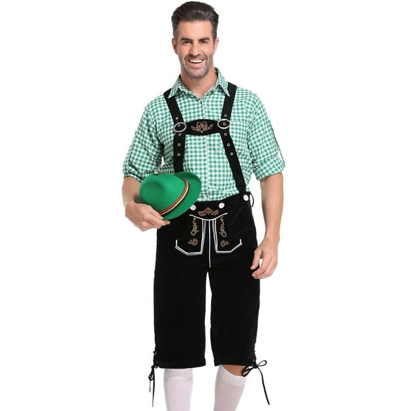 Oktoberfest Hat Set Include 1 Oktoberfest Hat with Braids 1 German Cap for Women Man Festival Outfit,Solid Color Casual Festival Oktoberfest Hat