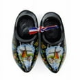 thumbnail image 1 of Oktoberfest Haus Dutch Wooden Shoes Deluxe Black Decorative Clogs for Home Decor, 1 of 4