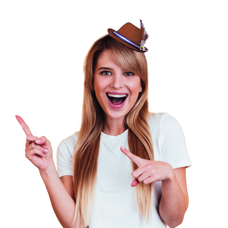 Mini felt hat deals