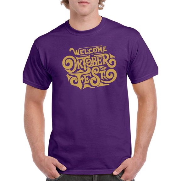Oktoberfest Lettering T-Shirt Men -Image by Shutterstock, Male 4X-Large