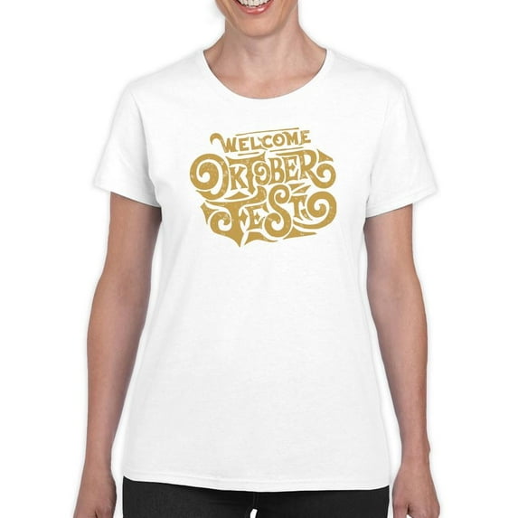 Oktoberfest Lettering T-Shirt Women -Image by Shutterstock, Female 5X-Large