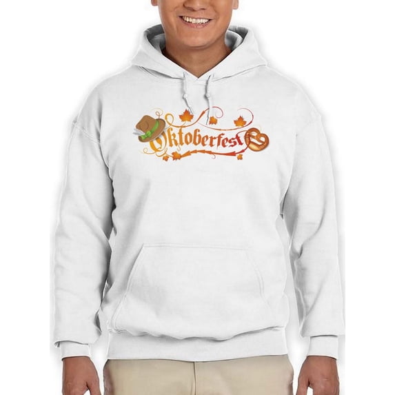 Oktoberfest Logo W Vines Hoodie Men -Image by Shutterstock, Male XX-Large